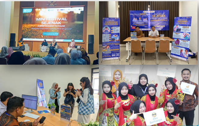 Mini Festival SEJENAK 2025: “Ruang Hening” untuk Pulihkan Mental, STIKes KBN Turut Berkolaborasi